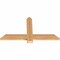 Ekena Millwork Eugene Smooth Timber Gable Bracket, Western Red Cedar, 36"W x 19"H x 1 1/2"D x 3 1/2"F, 13/12 Pitch GBW036X19X0204EUG00SWR - alternate 4